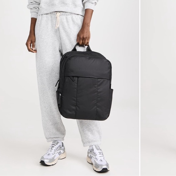 CALPAK Luka Laptop Black Backpack - Picture 2 of 4